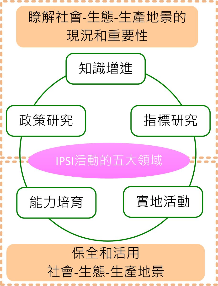 圖1 IPSI推動架構的五個領域