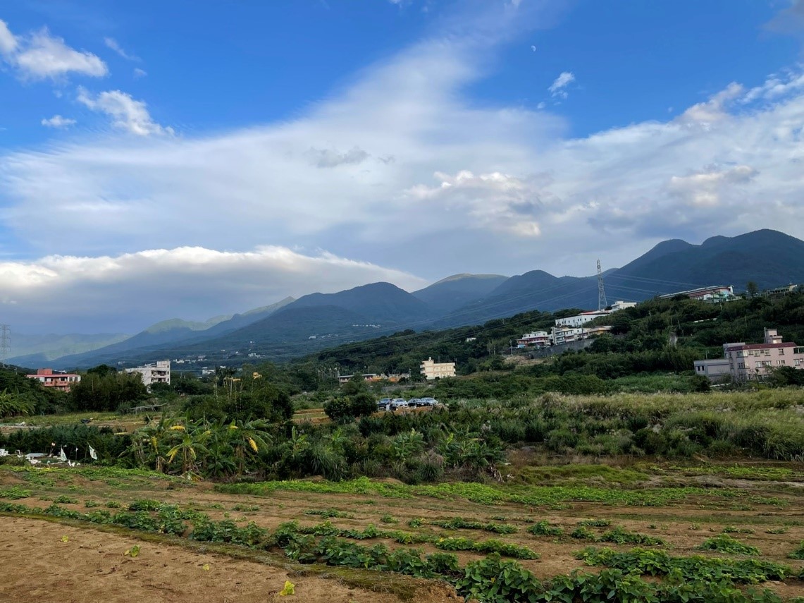 Mountainous landscape of Songshan community