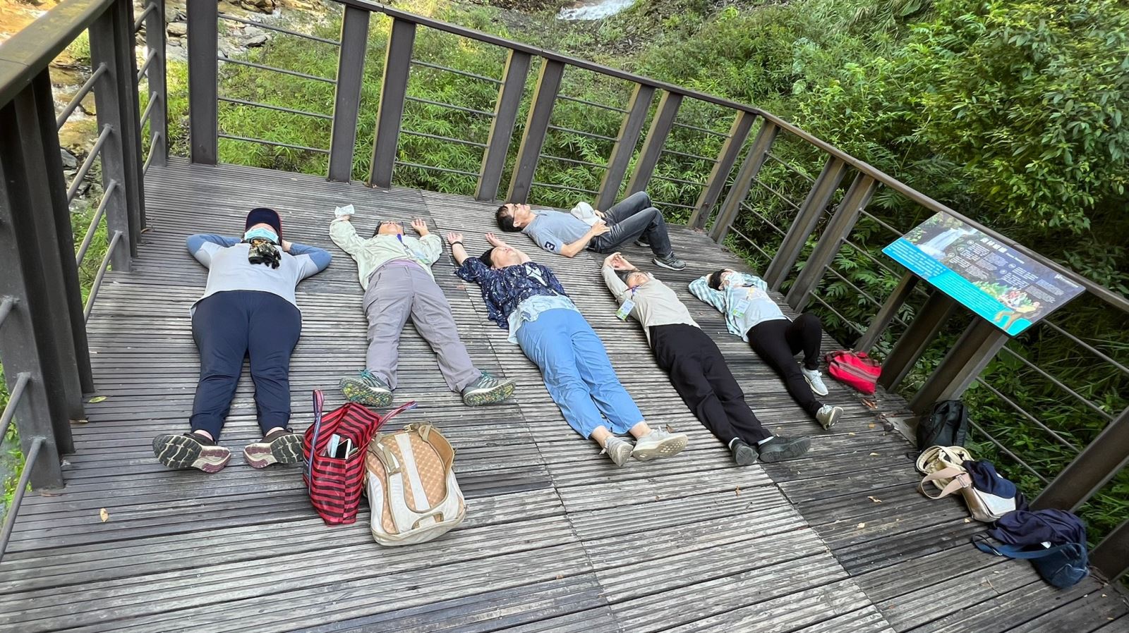 Forest therapy at Aowanda National Forest Recreation Area © 2022 TPSI-W