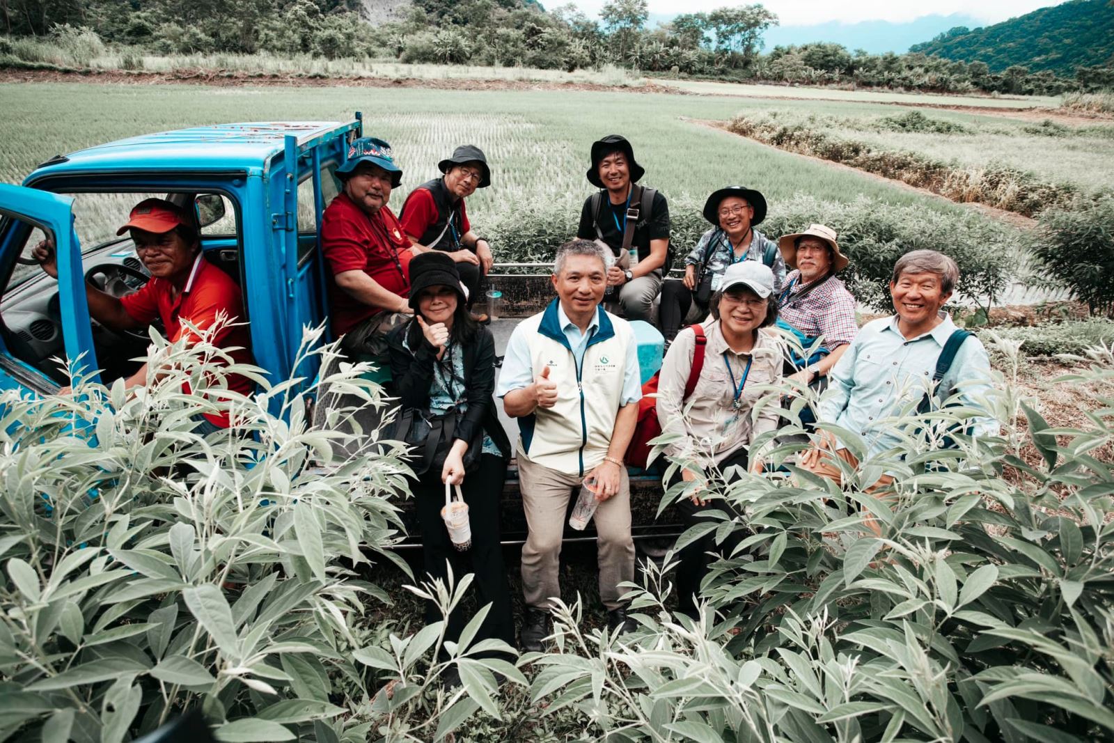 Japanese Satoyama partners visiting
  Indigenous Bunun Nan’An Tribe © 2023 TPSI-S