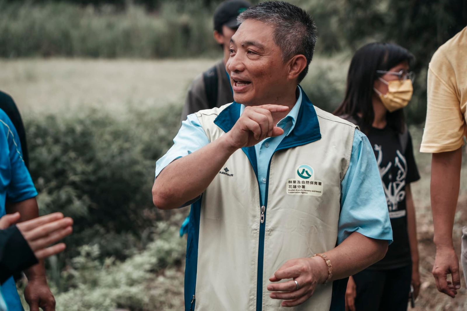 Mr. Hsium-Tse Huang, Director of Hualien
  District Officice of the Forestry and Nature Conservation Agency © 2023
  TPSI-S