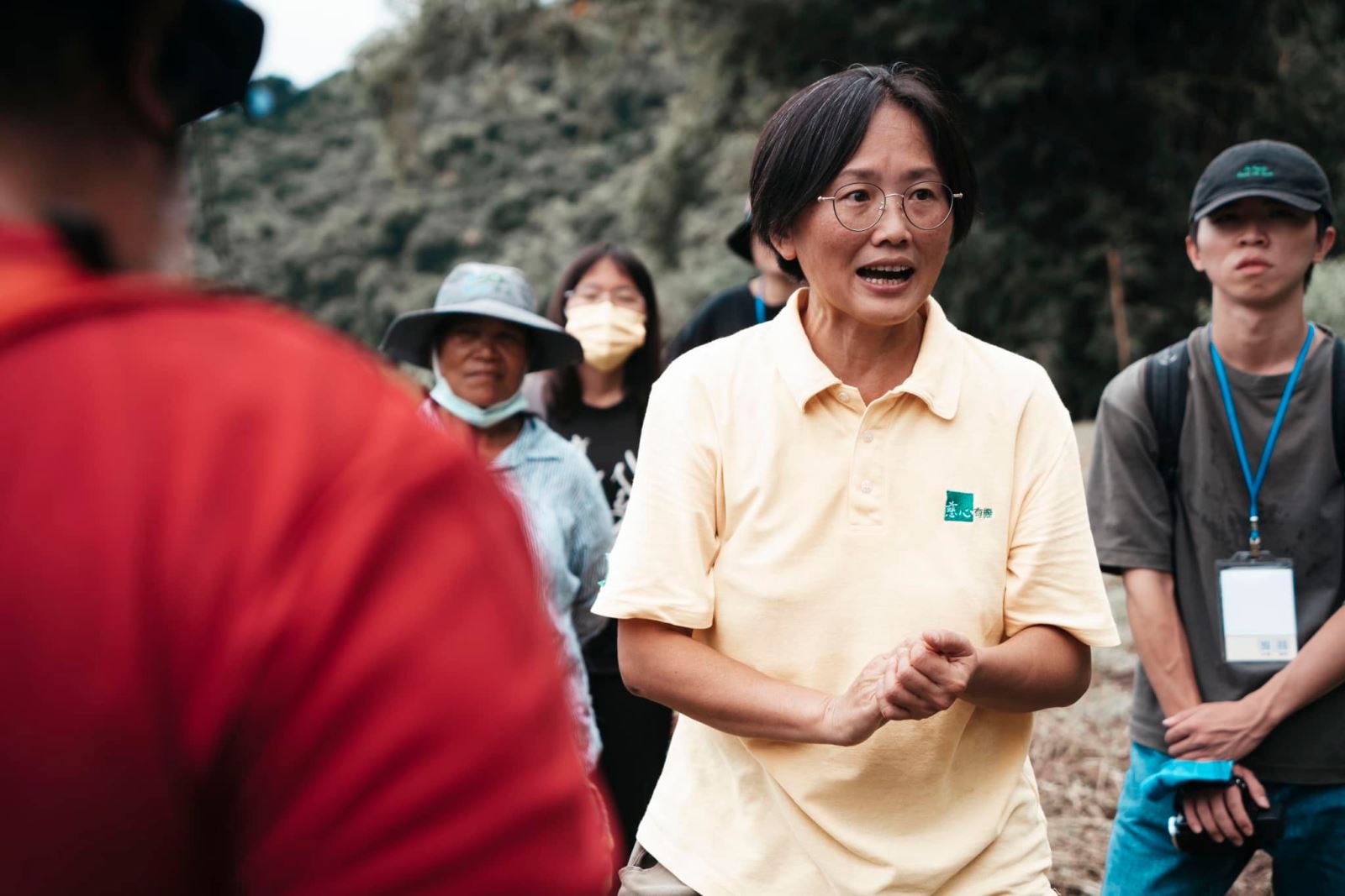 Ms. Yu-Chun from Tse-Xin Organic
  Agriculture Foundation © 2023 TPSI-S